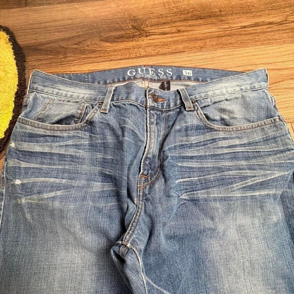 Y2K Guess blue denim jeans (0155) - Picture 4 of 5
